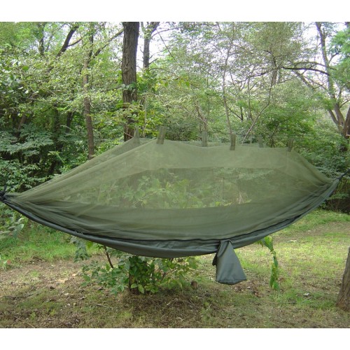 Snugpak JUNGLE HAMMOCK with built in mosquito net and attachment system